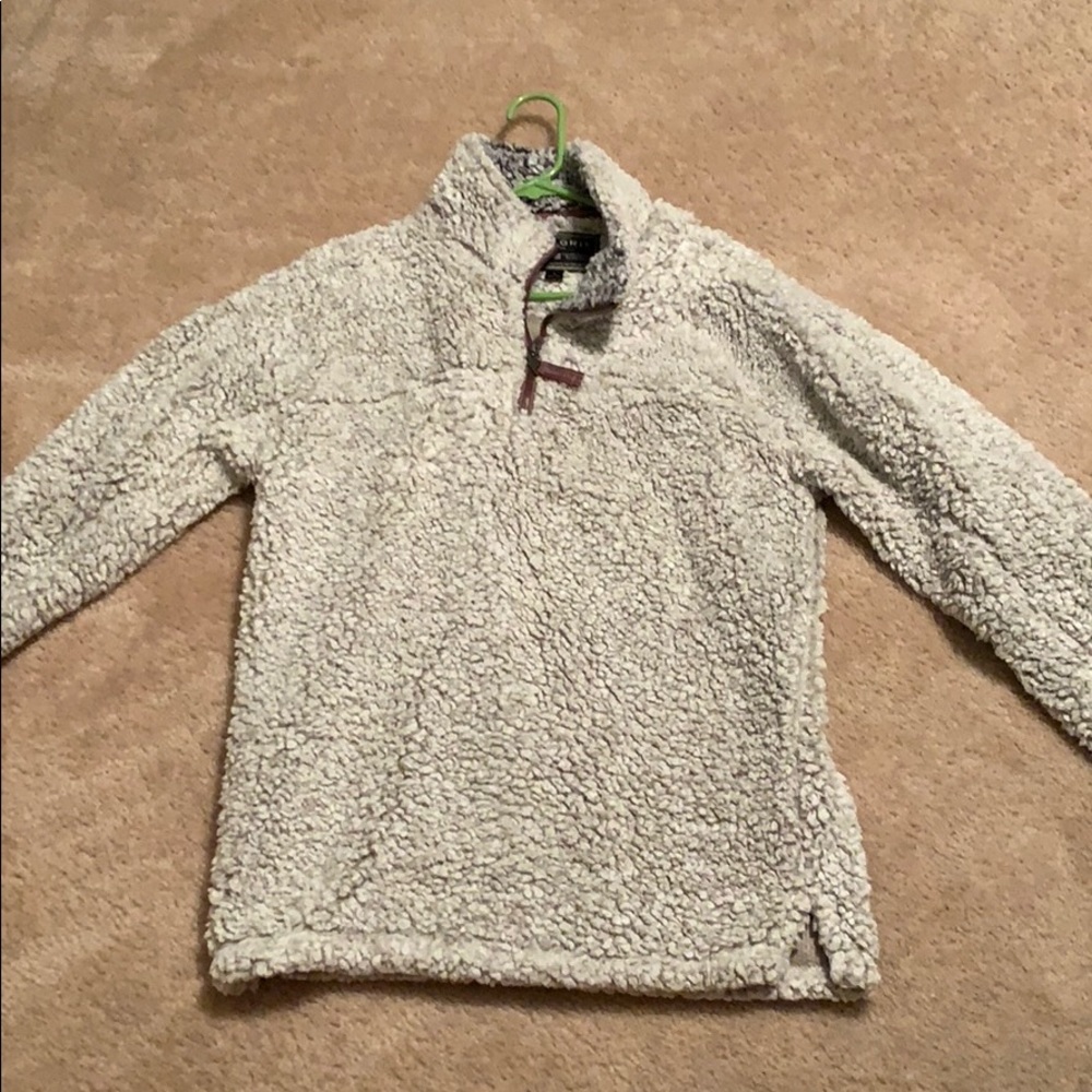True Grit Sherpa quarter zip